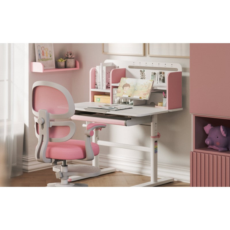 Mark Adler Ergonomic desk for child Study 5.0 Pink 90 cm - image 6