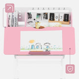 Mark Adler Ergonomic desk for child Study 5.0 Pink 90 cm - image 10