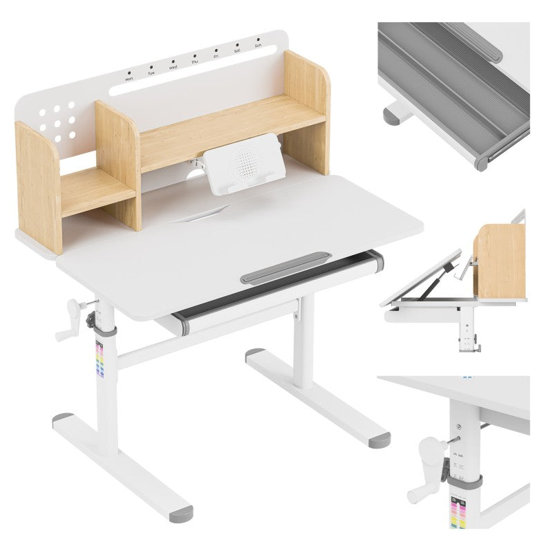 Mark Adler Ergonomic desk for child Study 5.0 Wood 90 cm - image 25