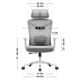Mark Adler Ergonomic office chair Manager 2.6 Grey - image 4