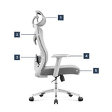 Mark Adler Ergonomic office chair Manager 2.6 Grey - image 10
