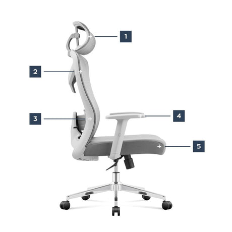 Mark Adler Ergonomic office chair Manager 2.6 Grey - image 10