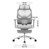 Mark Adler Expert 8.7 Grey Mesh ergonomic chair - image 12