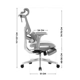 Mark Adler Expert 8.7 Grey Mesh ergonomic chair - image 13