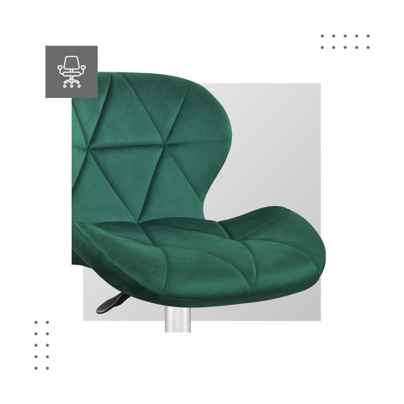 Mark Adler Future 3.0 Green Velur swivel chair - image 8