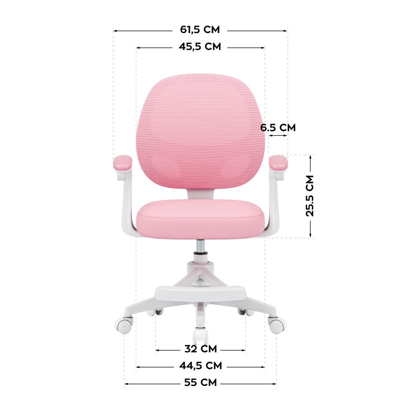 Mark Adler Junior 3.1 Pink children's swivel chair - image 11