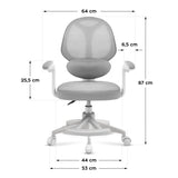 Mark Adler Junior 4.5 Grey swivel chair for child - image 9
