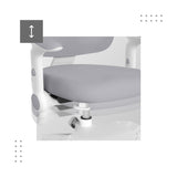 Mark Adler Junior 5.0 Grey swivel chair for child - image 8
