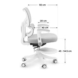 Mark Adler Junior 5.3 Grey swivel chair for child - image 9