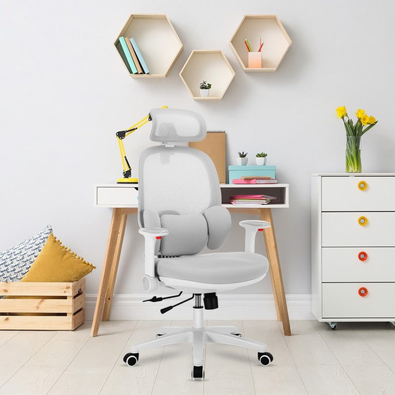 Mark Adler Junior 6.3 Grey ergonomic children's chair - image 4