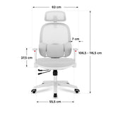 Mark Adler Junior 6.3 Grey ergonomic children's chair - image 9