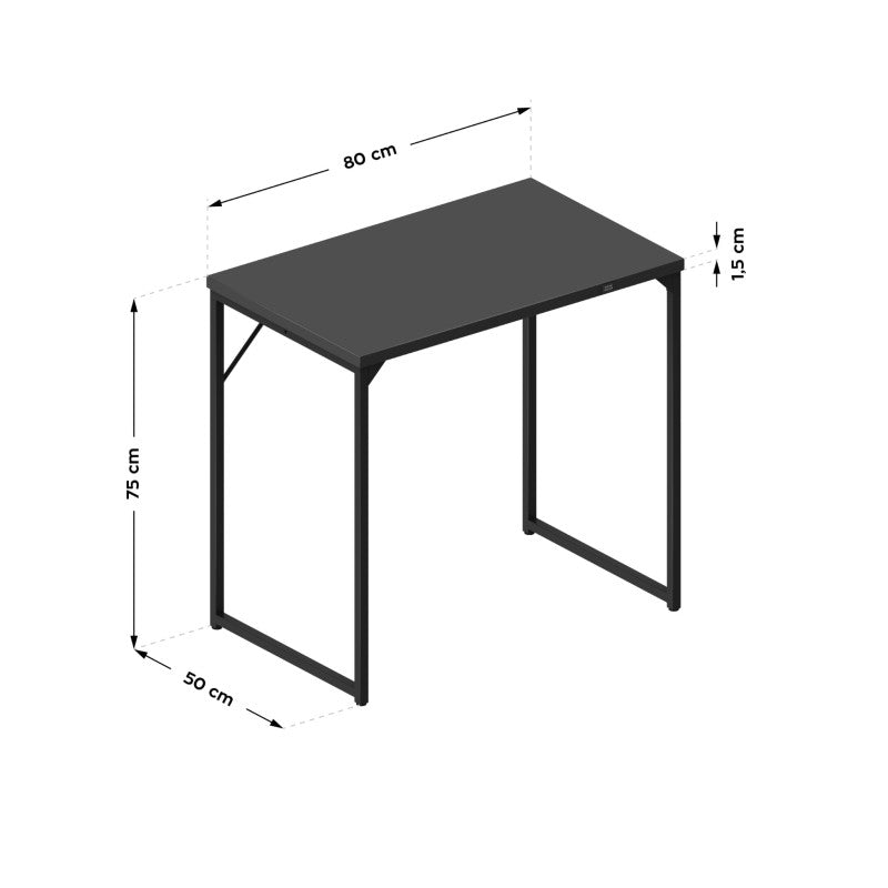 Mark Adler Leader 1.3 Black 80 cm desk - image 11