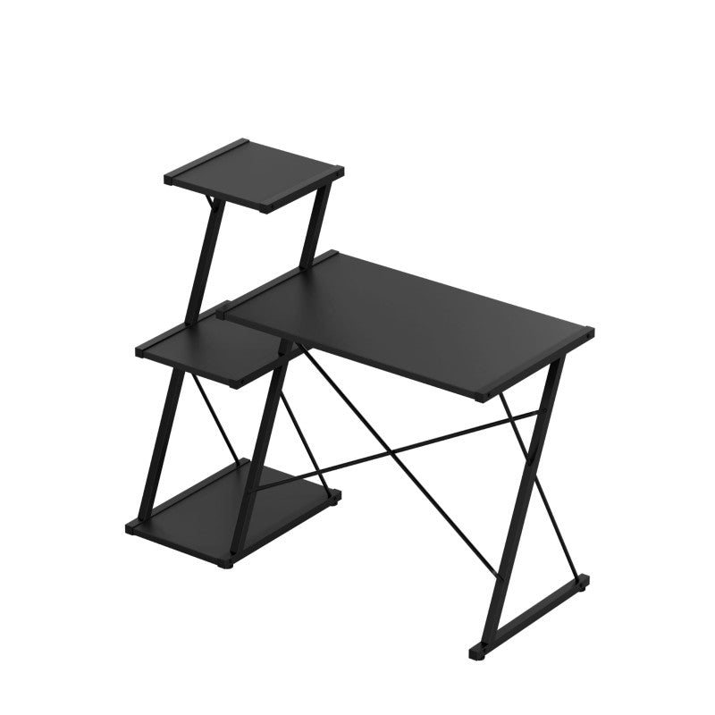 Mark Adler Leader 3.5 Black 116 cm desk with shelves - image 6