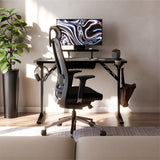 Mark Adler Leader 5.1 Black 115 cm computer desk with shelf - image 3