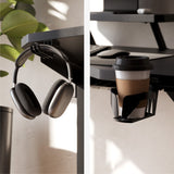 Mark Adler Leader 5.1 Black 115 cm computer desk with shelf - image 4