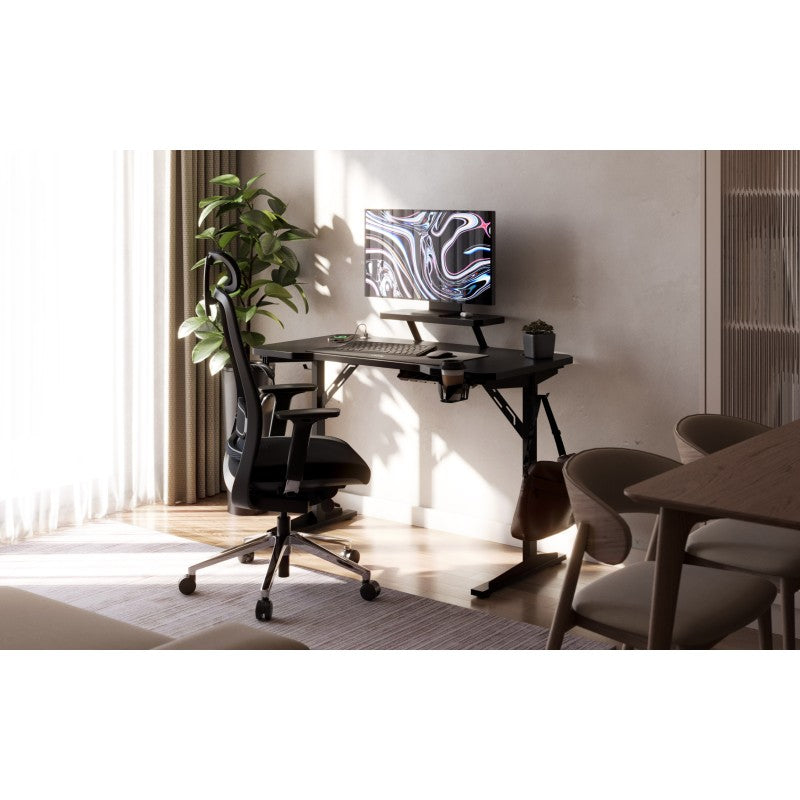 Mark Adler Leader 5.1 Black 115 cm computer desk with shelf - image 14