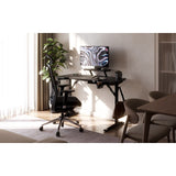Mark Adler Leader 5.1 Black 115 cm computer desk with shelf - image 14