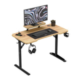 Mark Adler Leader 5.1 Oak 115 cm computer desk with shelf - image 1