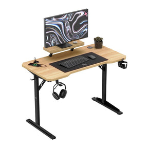 Mark Adler Leader 5.1 Oak 115 cm computer desk with shelf - image 1