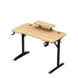 Mark Adler Leader 5.1 Oak 115 cm computer desk with shelf - image 7