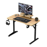 Mark Adler Leader 5.1 Oak 115 cm computer desk with shelf - image 9