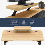 Mark Adler Leader 5.1 Oak 115 cm computer desk with shelf - image 15
