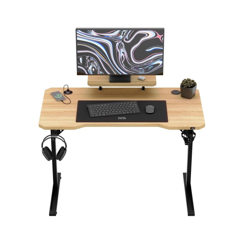 Mark Adler Leader 5.1 Oak 115 cm computer desk with shelf - image 17