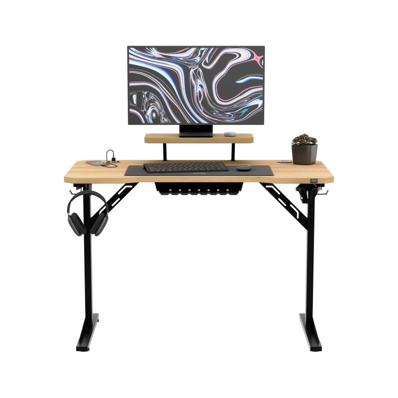Mark Adler Leader 5.1 Oak 115 cm computer desk with shelf - image 19