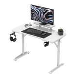 Mark Adler Leader 5.1 White 115 cm computer desk with shelf - image 8