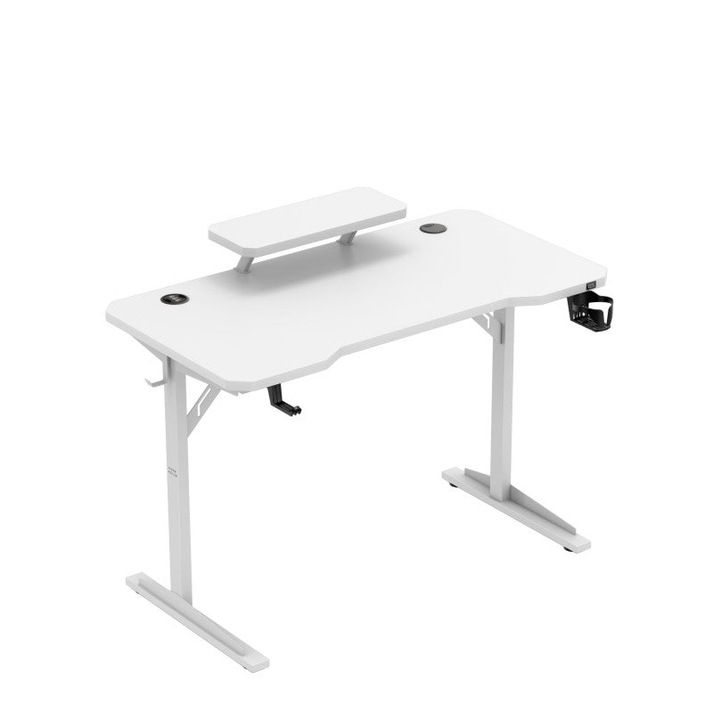 Mark Adler Leader 5.1 White 115 cm computer desk with shelf - image 9
