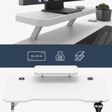 Mark Adler Leader 5.1 White 115 cm computer desk with shelf - image 16