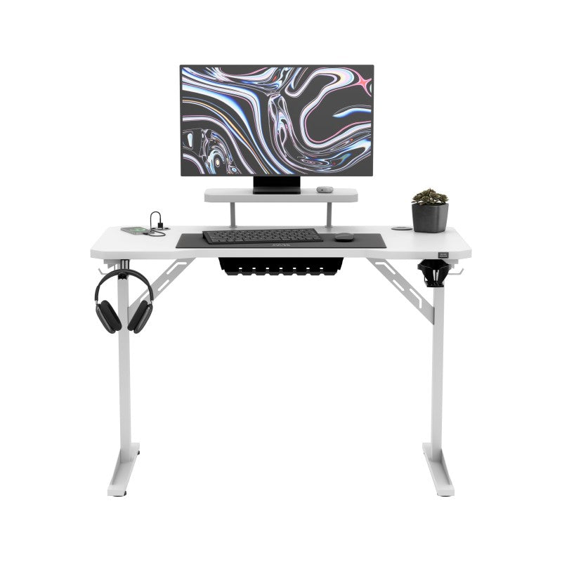 Mark Adler Leader 5.1 White 115 cm computer desk with shelf - image 20