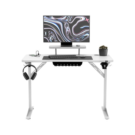 Mark Adler Leader 5.1 White 115 cm computer desk with shelf - image 20