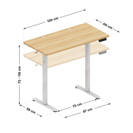 Mark Adler Leader 6.9 Craft 120 cm electric desk - image 11