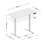 Mark Adler Leader 6.9 White 120 cm electric desk - image 12