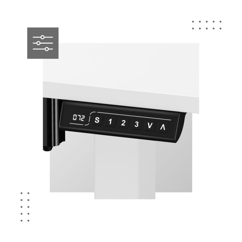Mark Adler Leader 7.0 White 120 cm electric desk - image 4