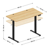 Mark Adler Leader 7.3 Craft 140 cm electric desk - image 11
