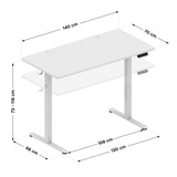 Mark Adler Leader 7.3 White 140 cm electric desk - image 14
