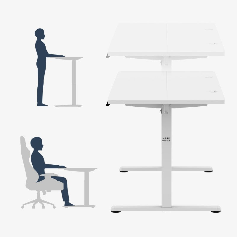 Mark Adler Leader 7.3 White 140 cm electric desk - image 20