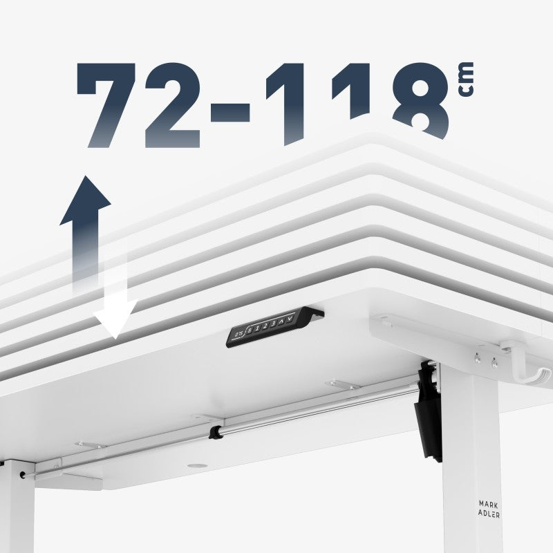 Mark Adler Leader 7.3 White 140 cm electric desk - image 22