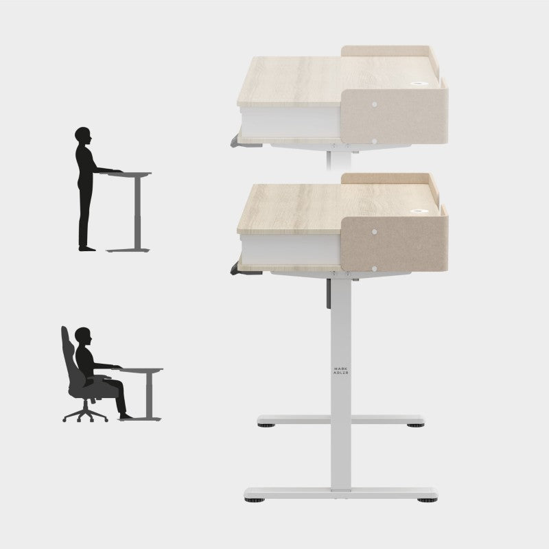 Mark Adler Leader 8.0 White 120 cm electric desk - image 3