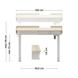 Mark Adler Leader 8.0 White 120 cm electric desk - image 10