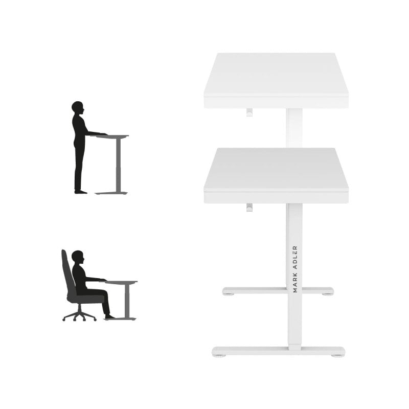 Mark Adler Leader 8.2 White 120 cm electric desk - image 3