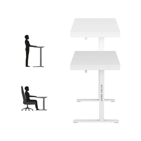 Mark Adler Leader 8.2 White 120 cm electric desk - image 3