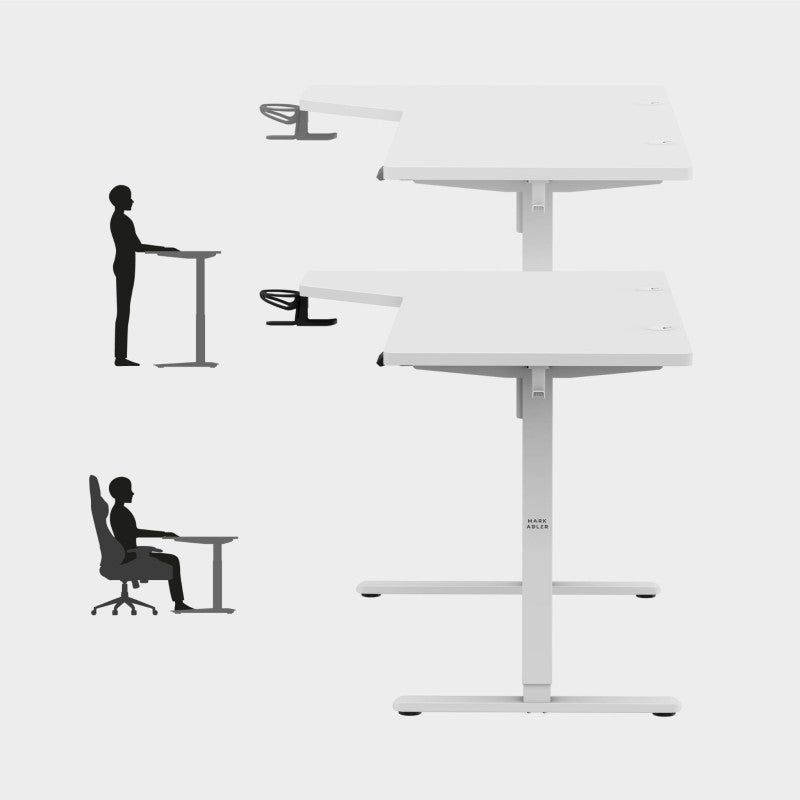Mark Adler Leader 9.1 White 145 cm electric desk - image 3