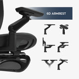 Mark Adler Leadpro 8.7 Black swivel chair - image 2