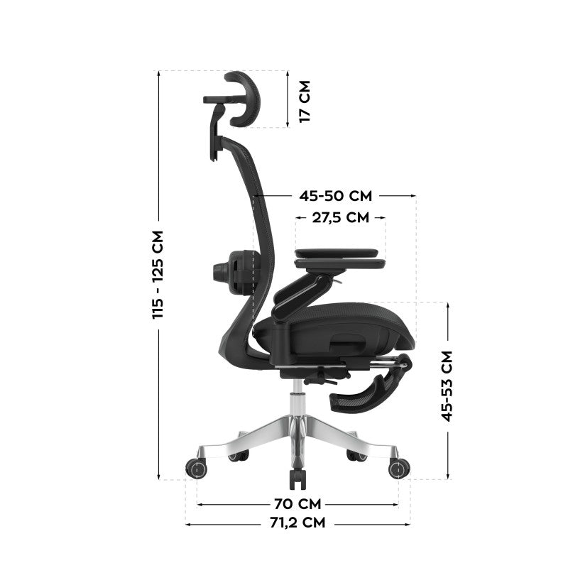 Mark Adler Leadpro 8.7 Black swivel chair - image 12
