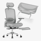Mark Adler Leadpro 8.7 Grey swivel chair - image 5