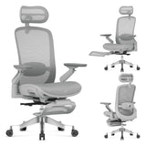 Mark Adler Leadpro 8.7 Grey swivel chair - image 9