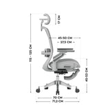 Mark Adler Leadpro 8.7 Grey swivel chair - image 11